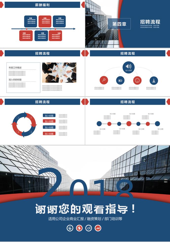 適用公司企業(yè)商業(yè)匯報(bào)融資策劃部門培訓(xùn)的企業(yè)招聘模板分享-2