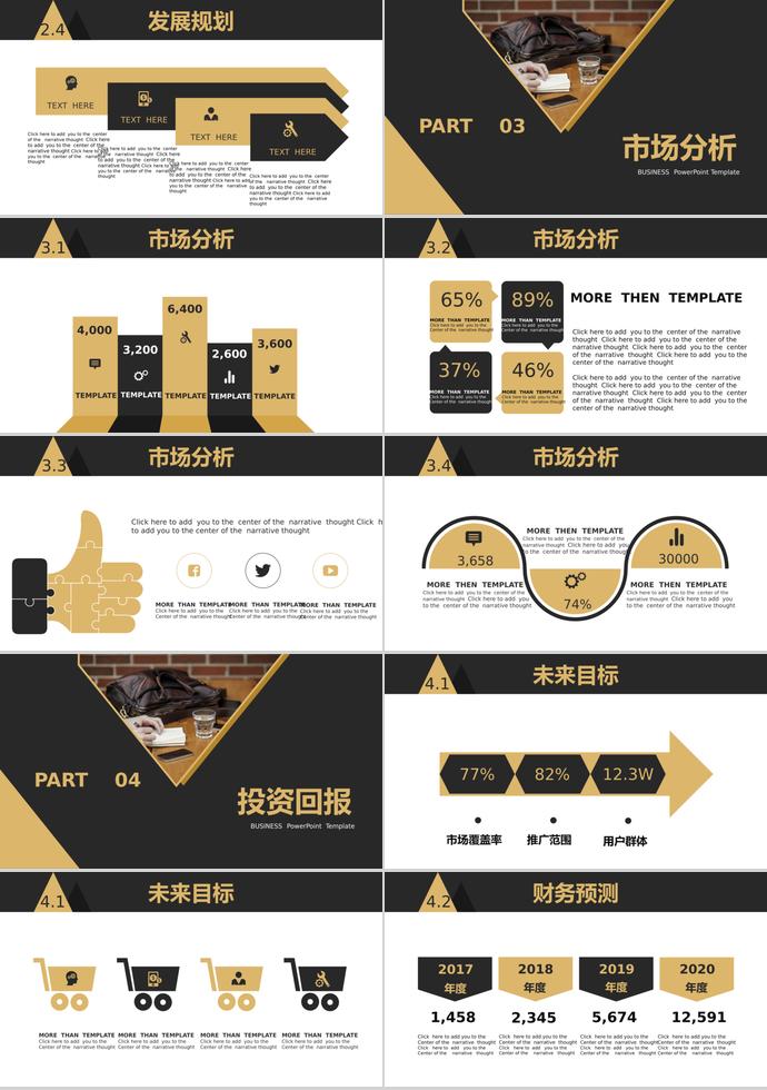 棕黃分明商業計劃書-2
