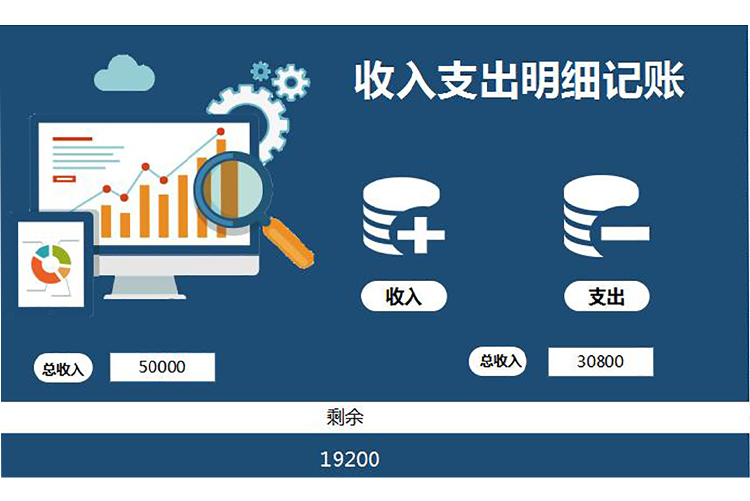 收入支出明細(xì)記賬excel表格-1