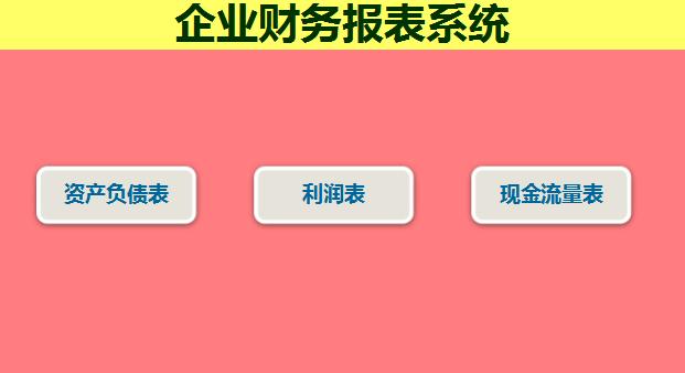 企業(yè)財務(wù)報表系統(tǒng)excel模板