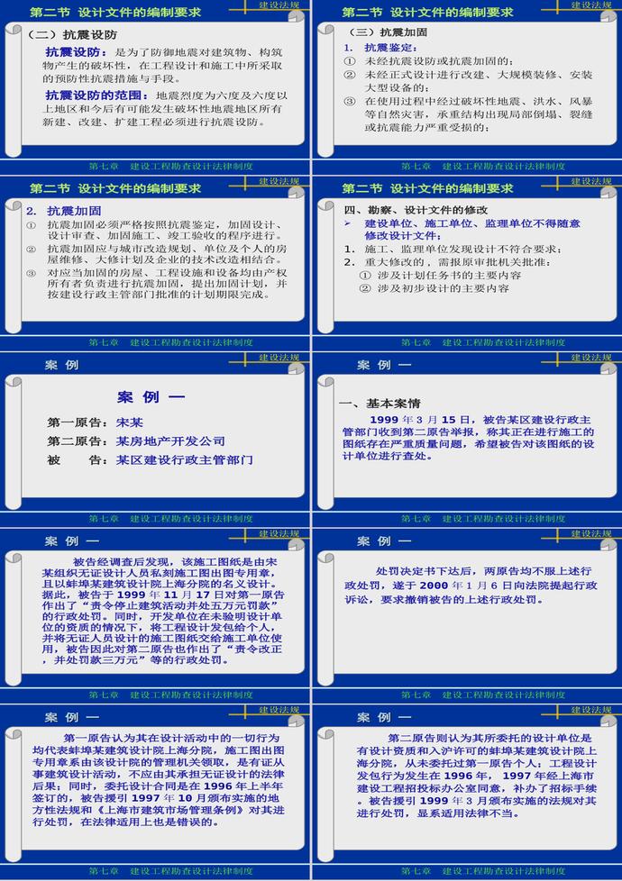 第7章建設工程T勘察設計法律制度PP模板-2