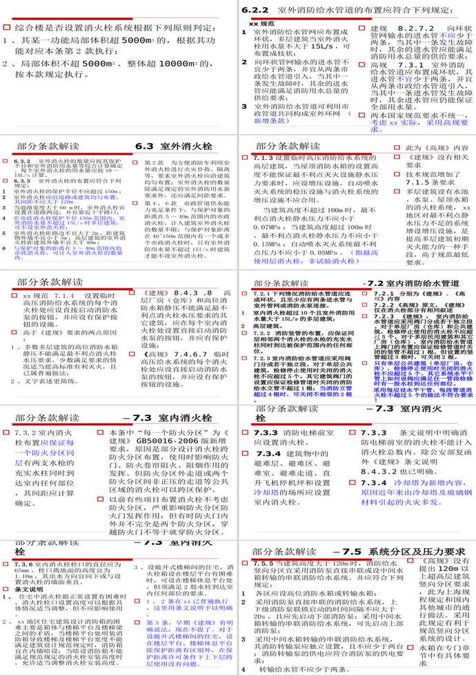 民用建筑水消防系統設計規范PPT模板-3