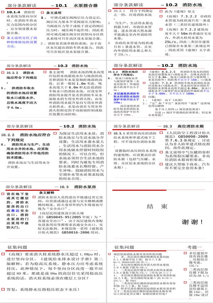 民用建筑水消防系統設計規范PPT模板-4