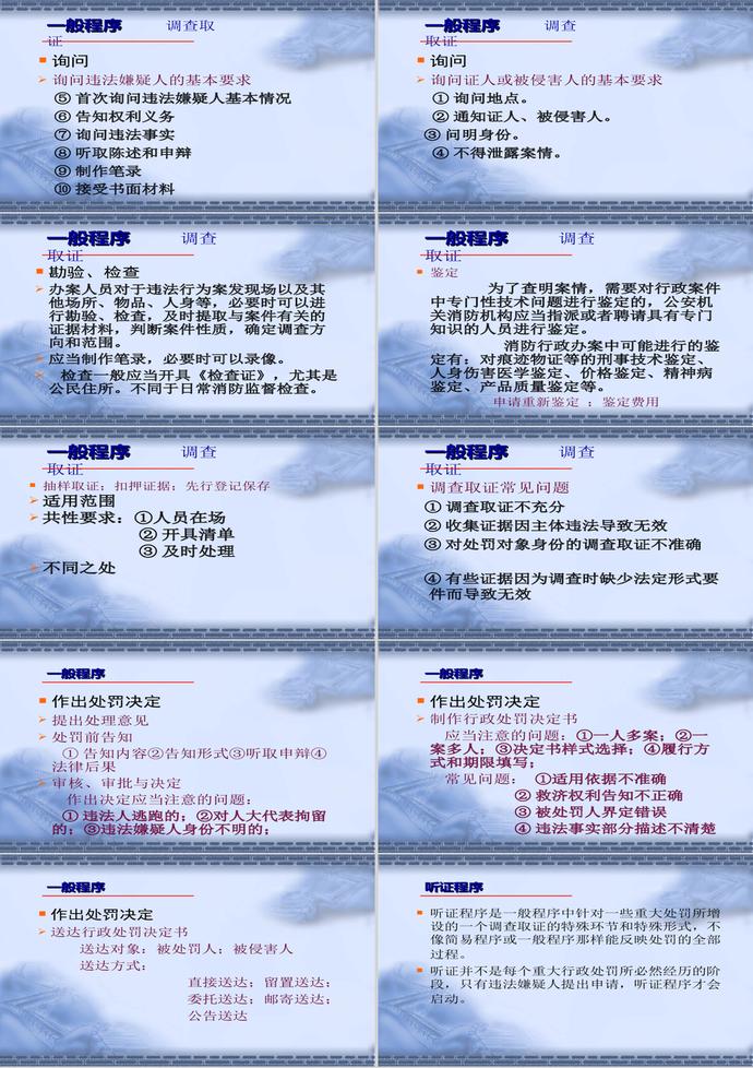 規(guī)范消防行政處罰和行政強制PPT模板-2