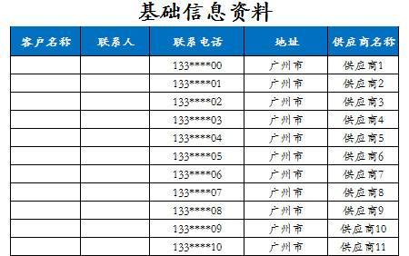 進銷票系統(tǒng)管理表格
