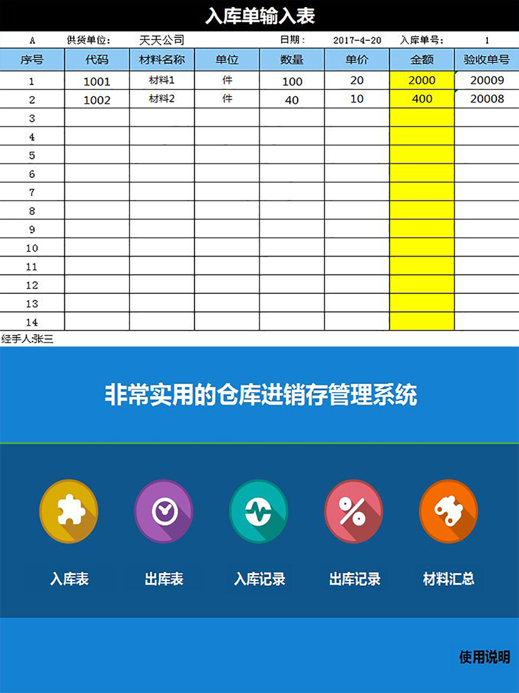 非常實用的倉庫進銷存管理系統-1